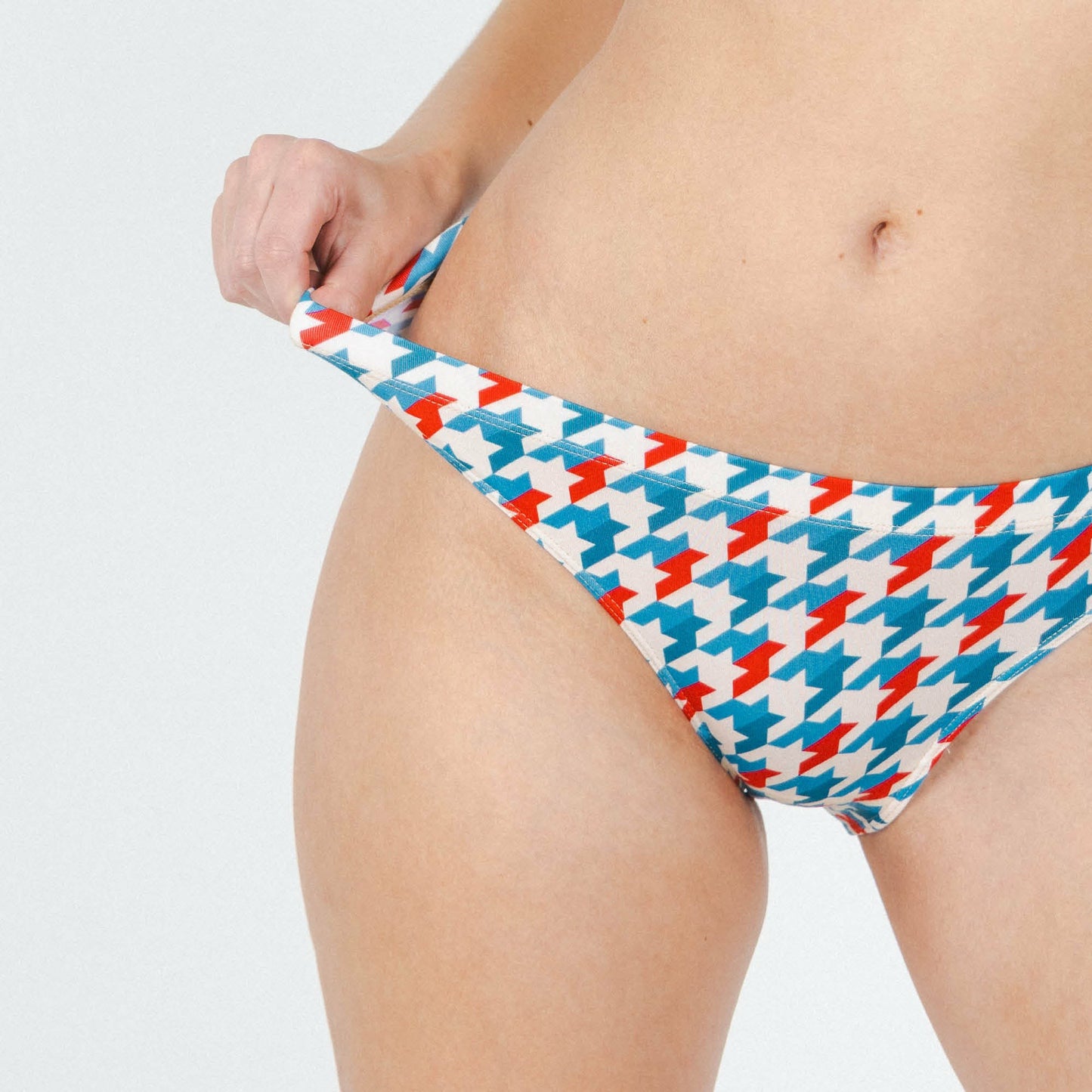 Shinesty Bikini Underwear - Retro Houndstooth