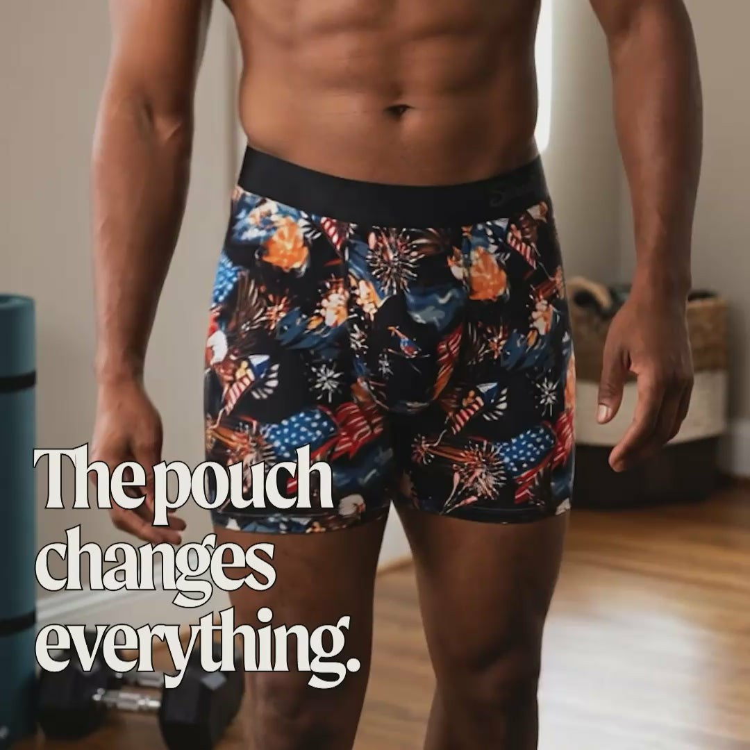 Shinesty Ball Hammock® Pouch Underwear - Americana Eagles