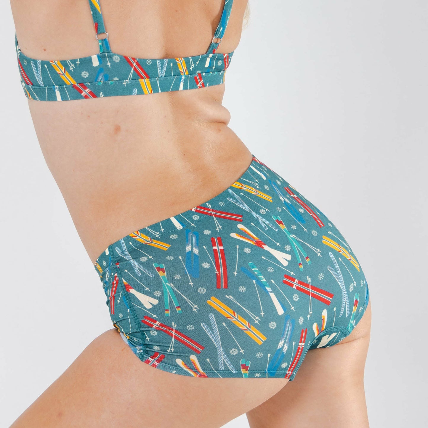 Shinesty Boyshort Underwear - Retro Ski