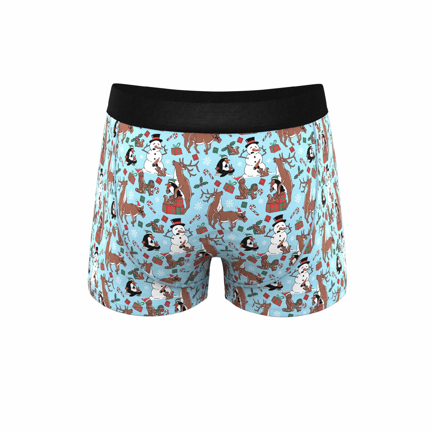 Shinesty Men's Ball Hammock® Pouch Trunk Underwear - Christmas Characters