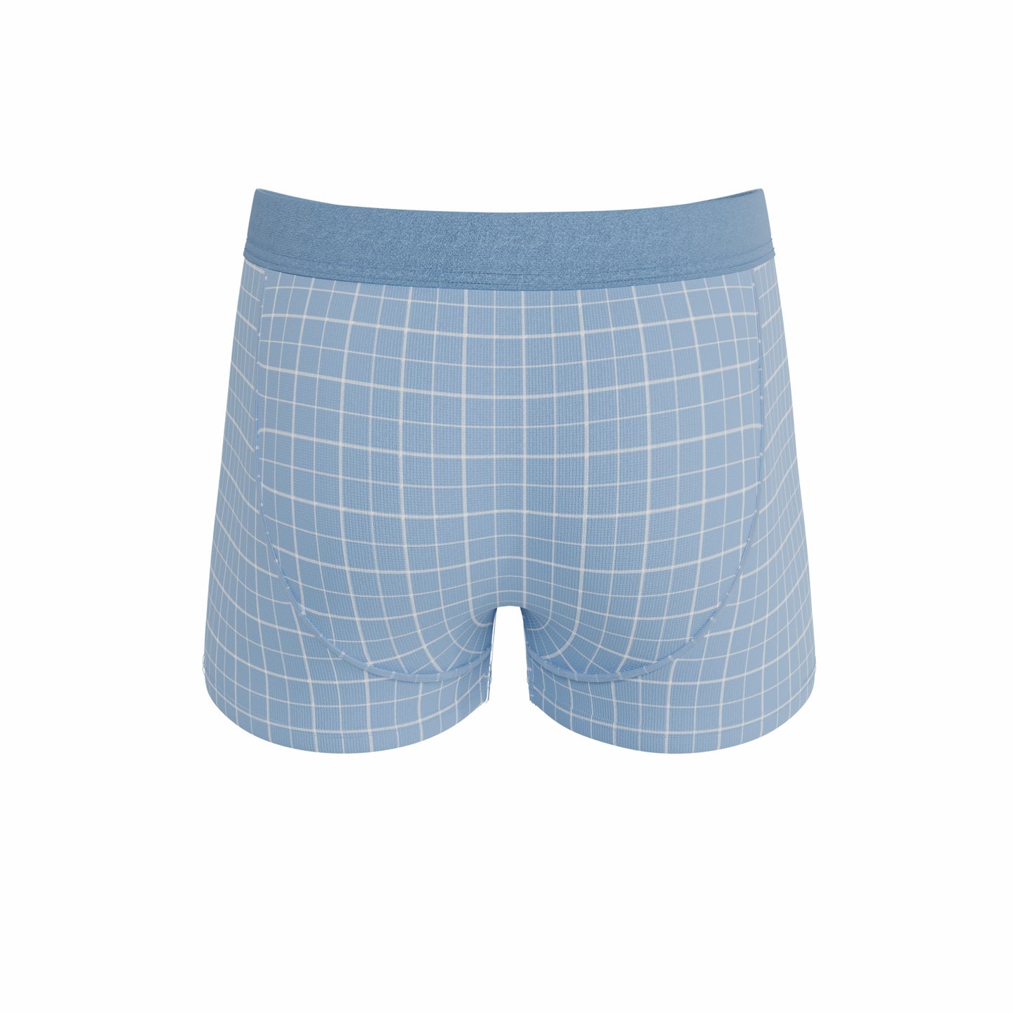 Shinesty Men's Ball Hammock® Pouch Trunk Underwear - Window Pane Plaid