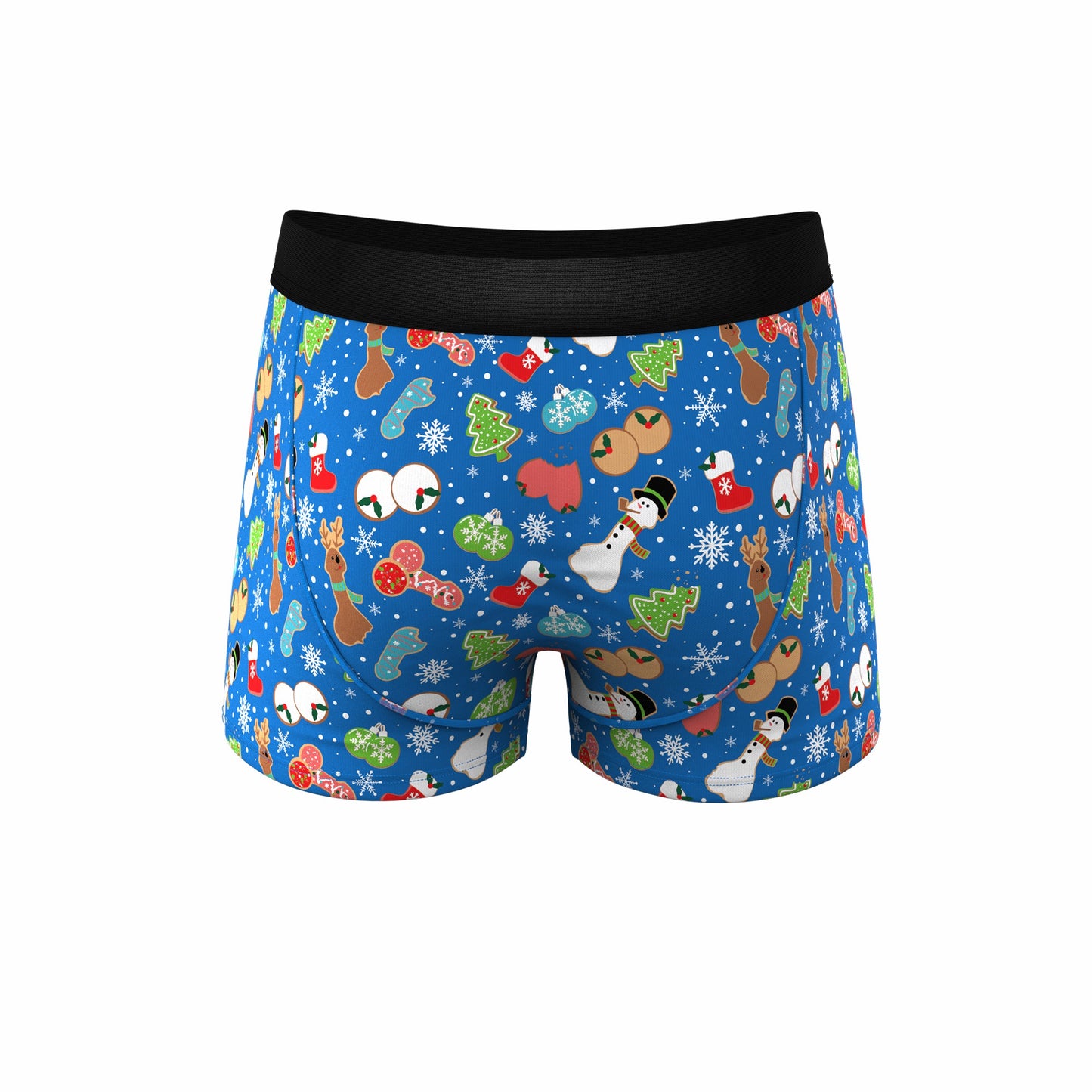 Shinesty Men's Ball Hammock® Pouch Trunk Underwear - Christmas Cookies