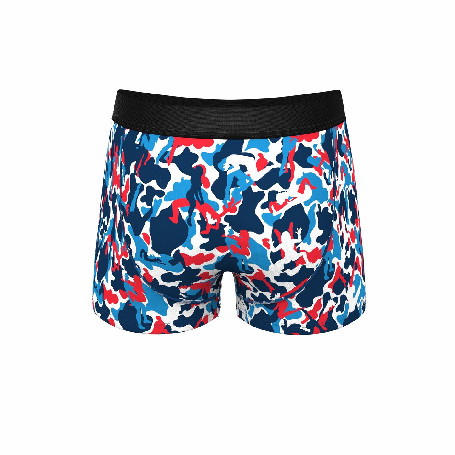 Shinesty Men's Ball Hammock® Pouch Trunk Underwear - USA Camouflage