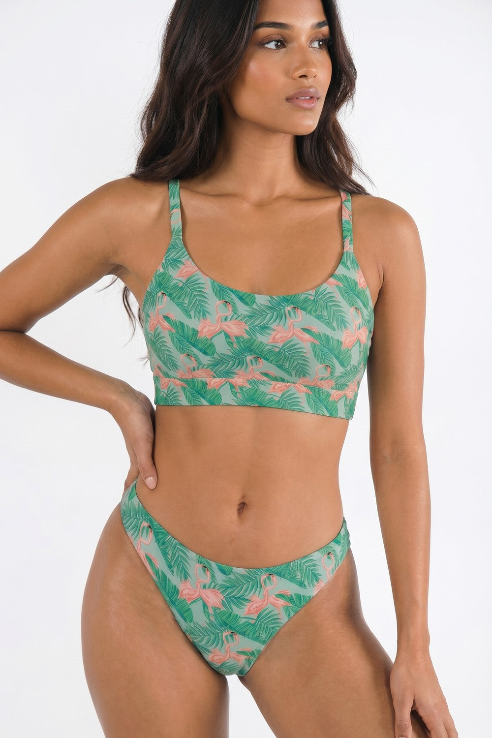 Shinesty MicroModal Thong - Flamingo