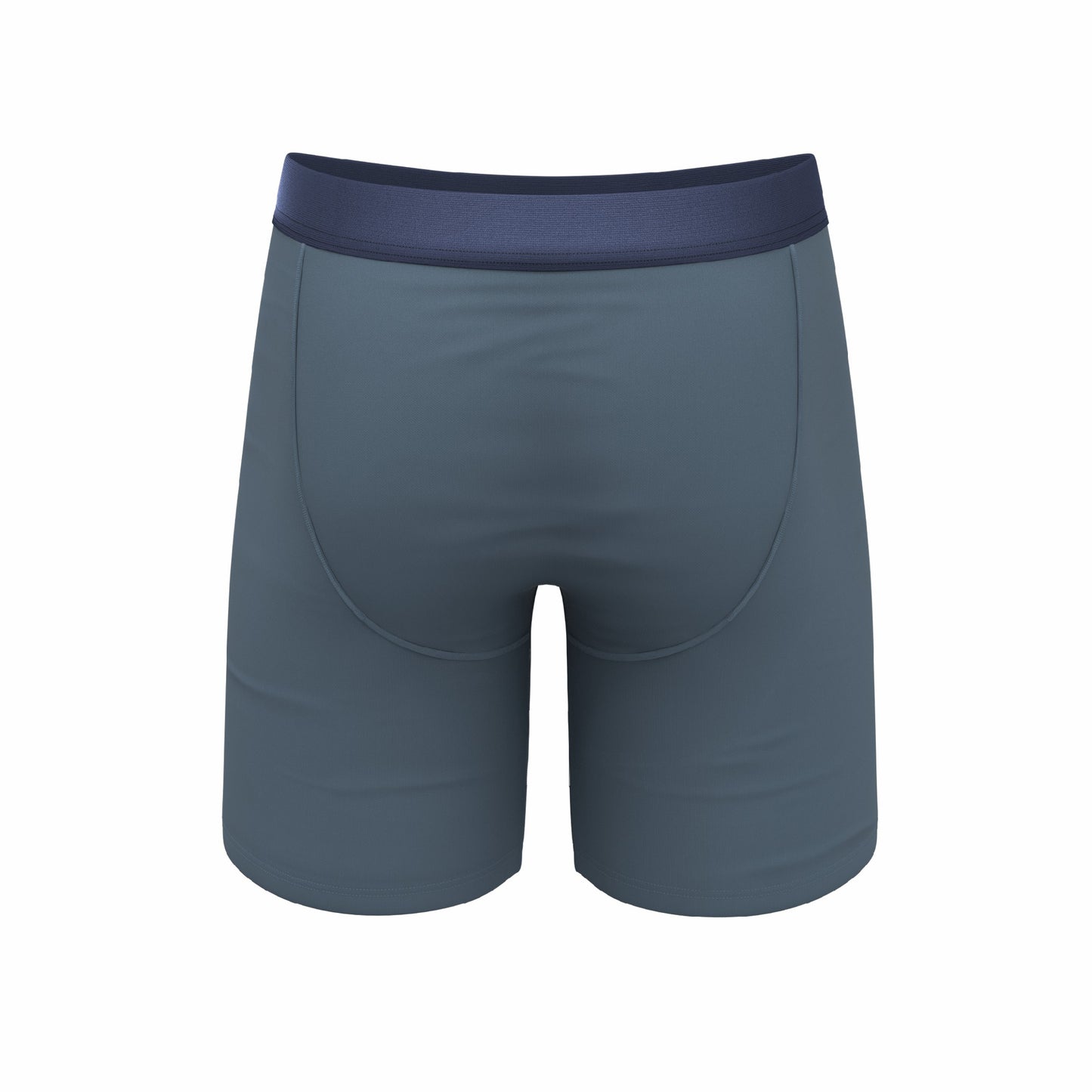 Shinesty Long Leg Ball Hammock® Pouch Boxers With Fly - Tonal Teal