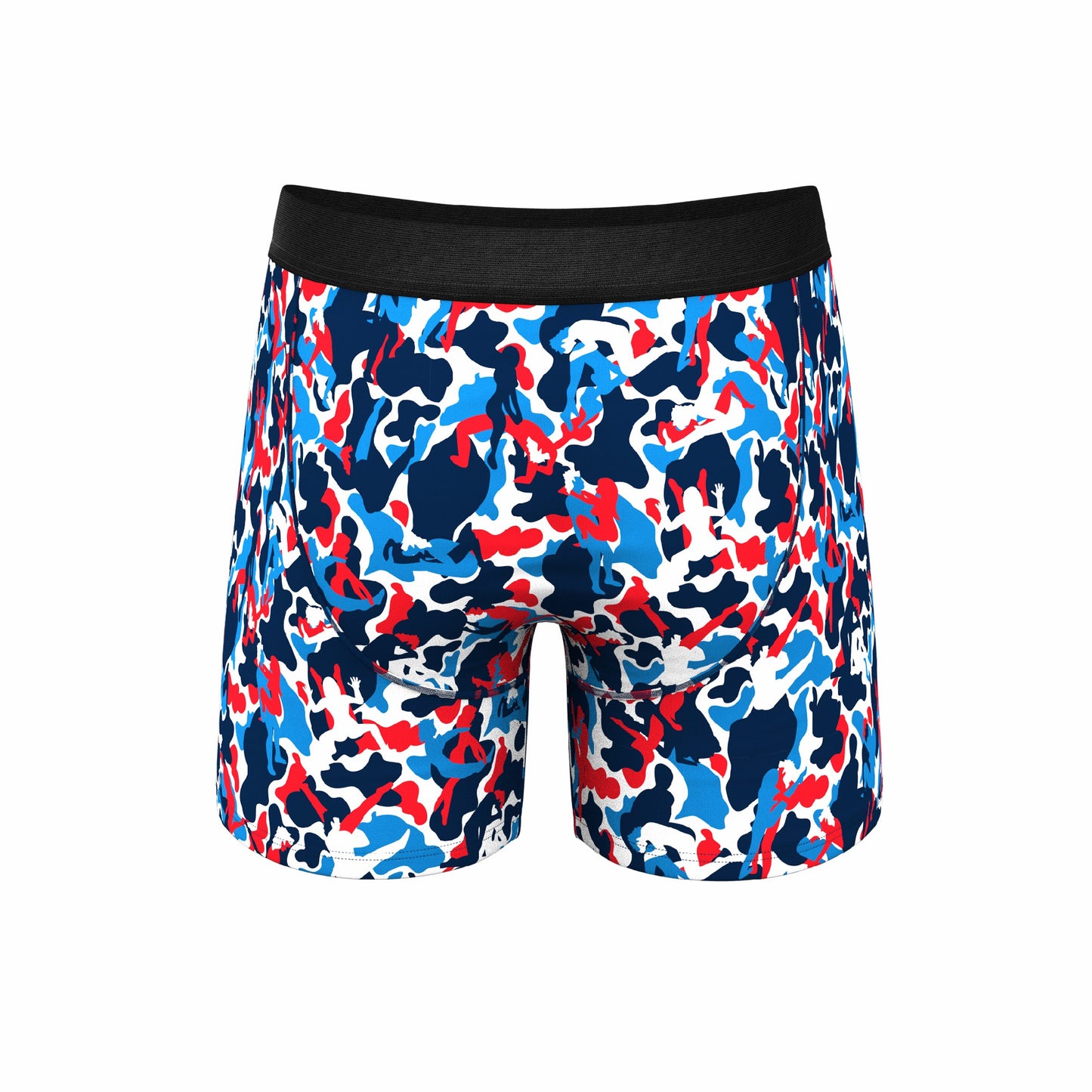 Shinesty Ball Hammock® Pouch Underwear With Fly - USA Camouflage