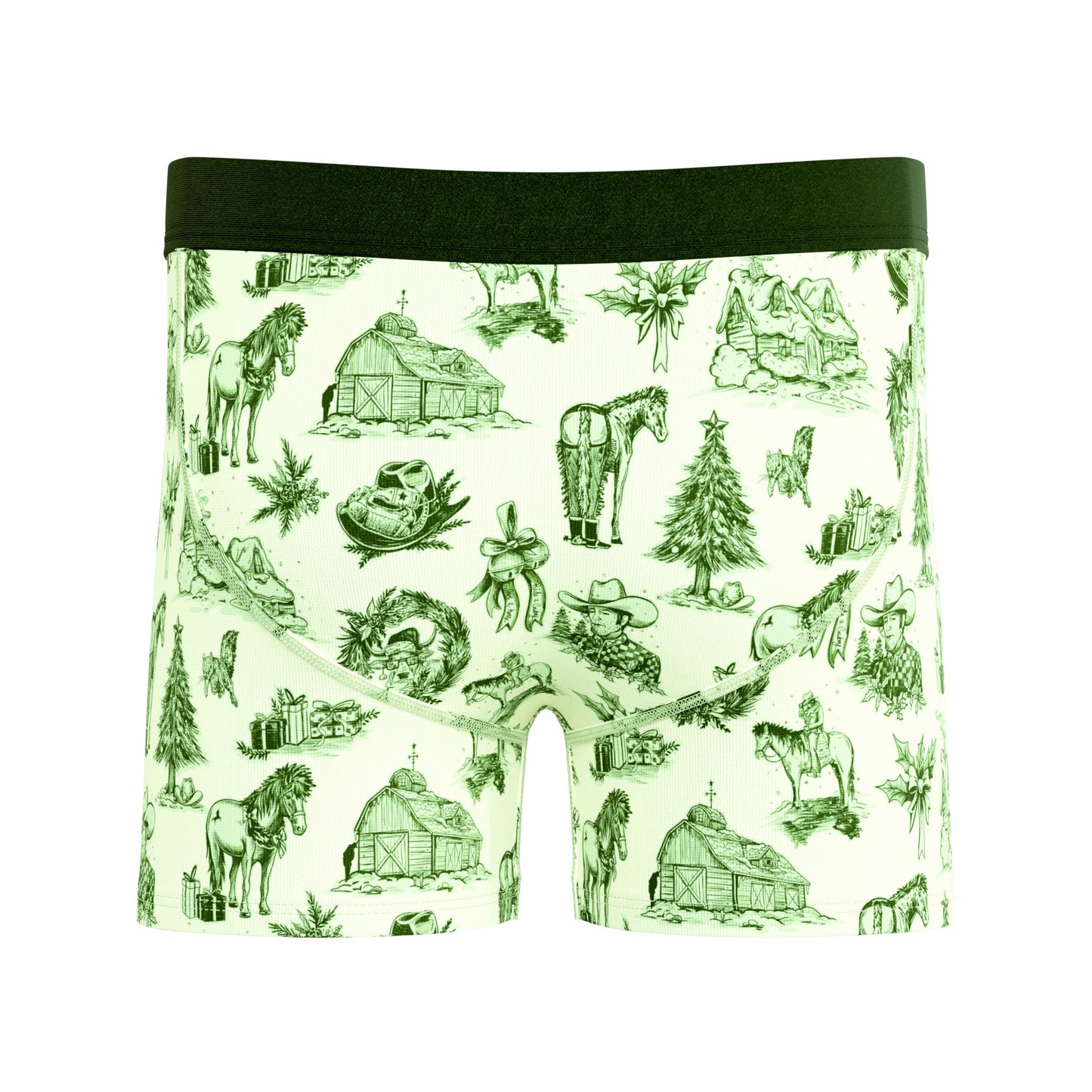 Shinesty Youth Boxer Briefs - Western Toile