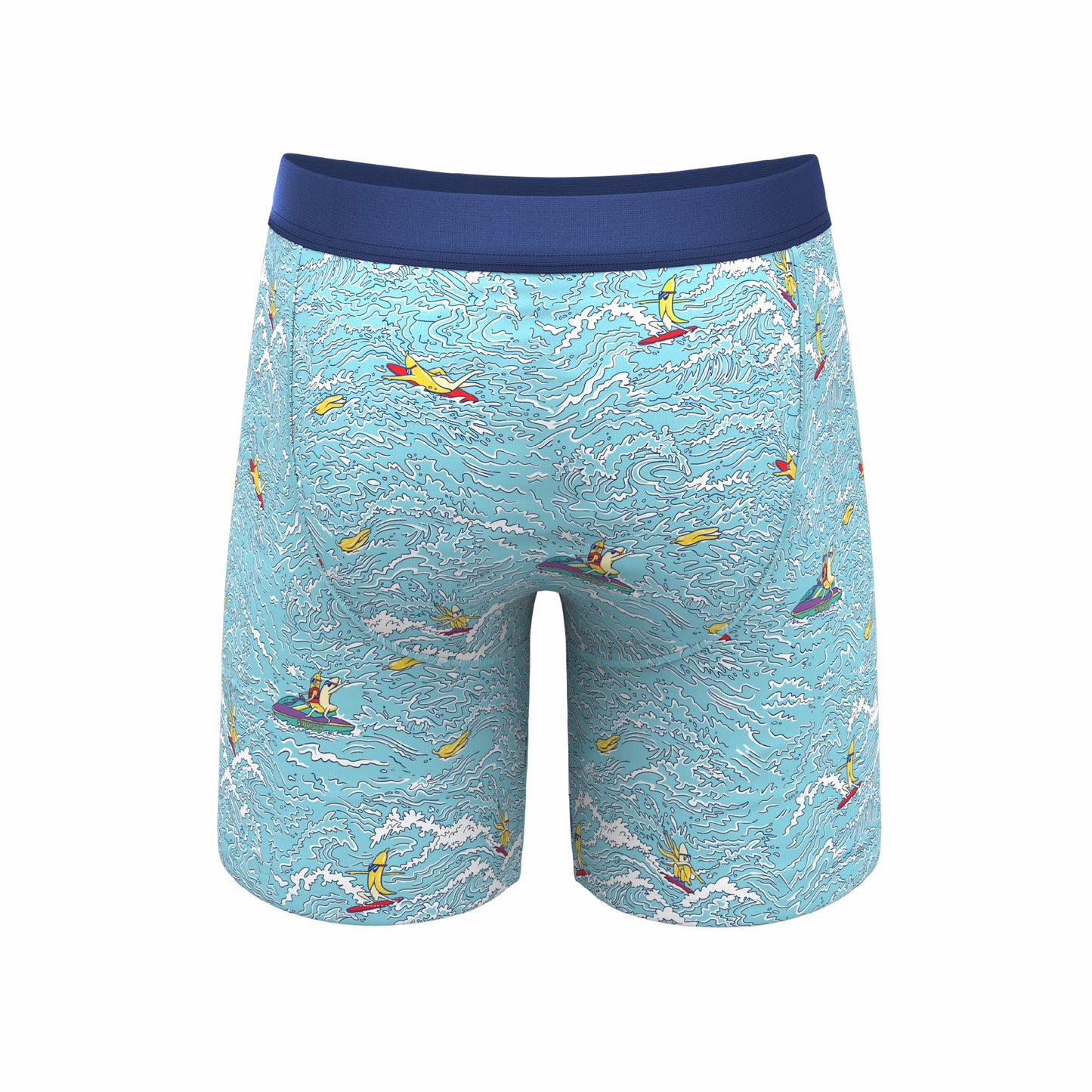 Shinesty Long Leg Ball Hammock® Pouch Boxers With Fly - Shinesty Surfer