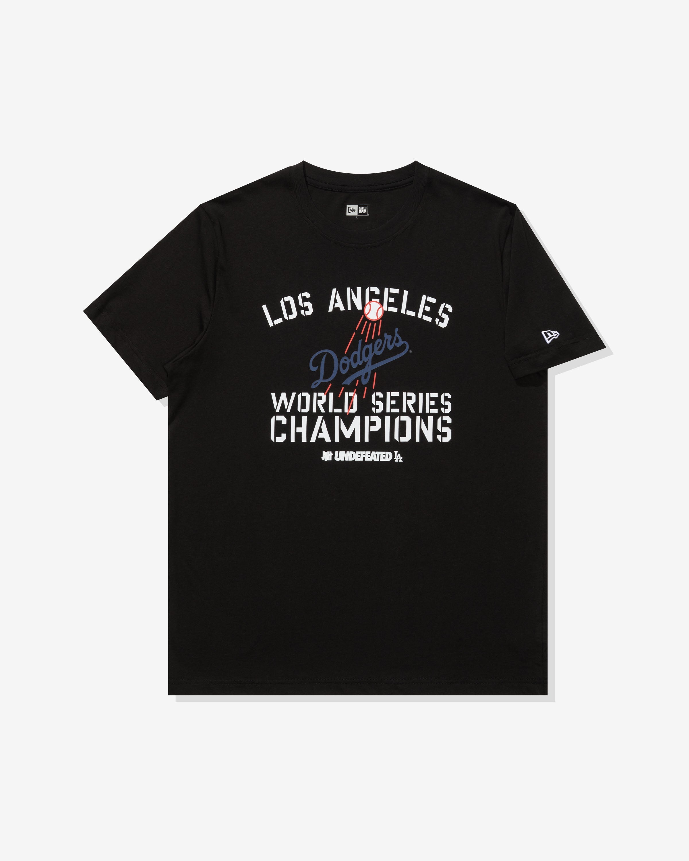 UNDEFEATED X NE X DODGERS STENCIL S/S TEE