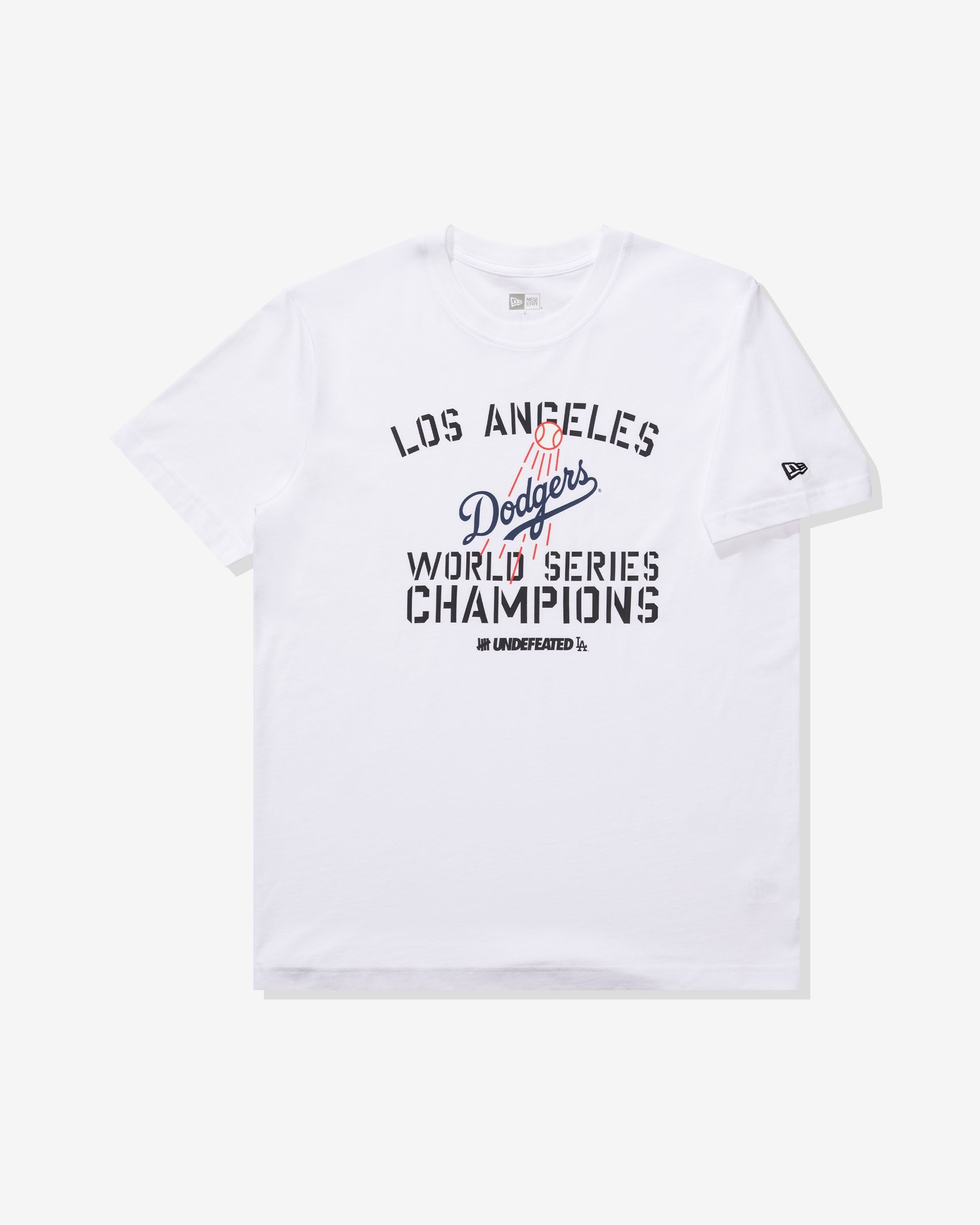UNDEFEATED X NE X DODGERS STENCIL S/S TEE