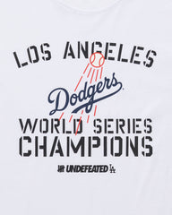 UNDEFEATED X NE X DODGERS STENCIL S/S TEE