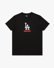 UNDEFEATED X NE X DODGERS STACKED LOGO S/S TEE