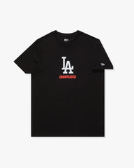 UNDEFEATED X NE X DODGERS STACKED LOGO S/S TEE