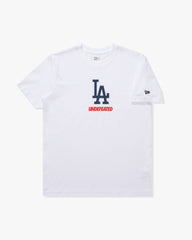 UNDEFEATED X NE X DODGERS STACKED LOGO S/S TEE