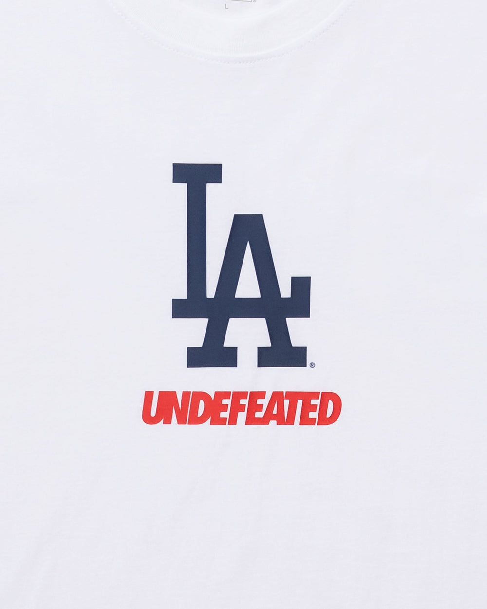 UNDEFEATED X NE X DODGERS STACKED LOGO S/S TEE