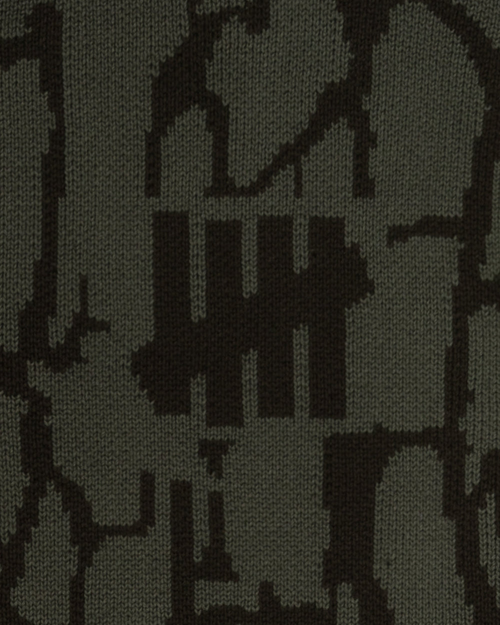 UNDEFEATED BARK CAMO SWEATER