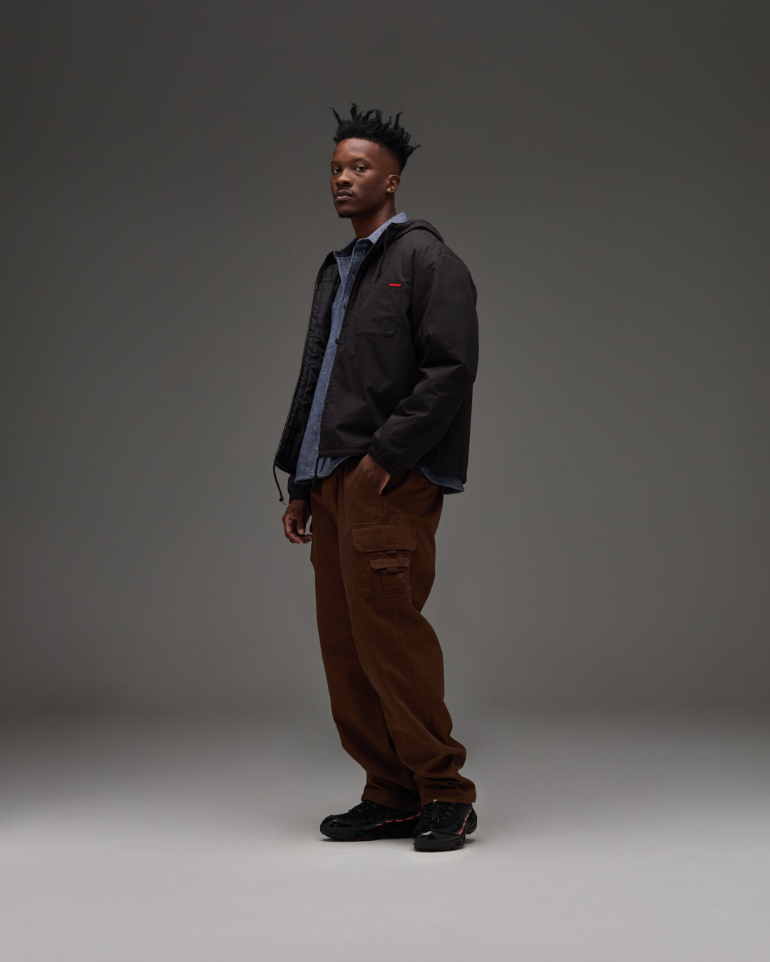 UNDEFEATED L/S TWILL FLANNEL