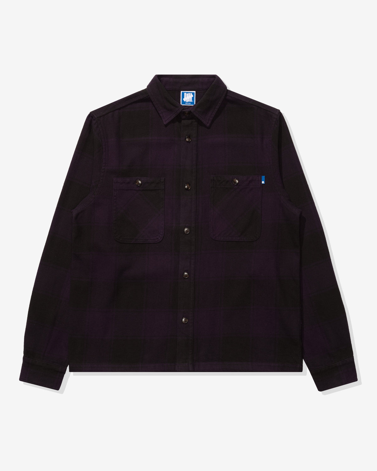 UNDEFEATED PLAID L/S WORKSHIRT