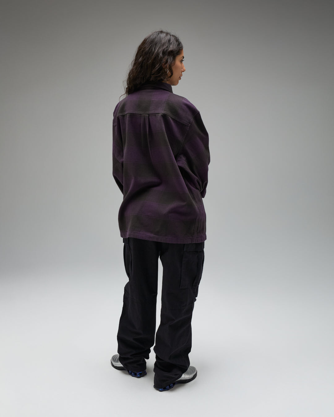 UNDEFEATED PLAID L/S WORKSHIRT