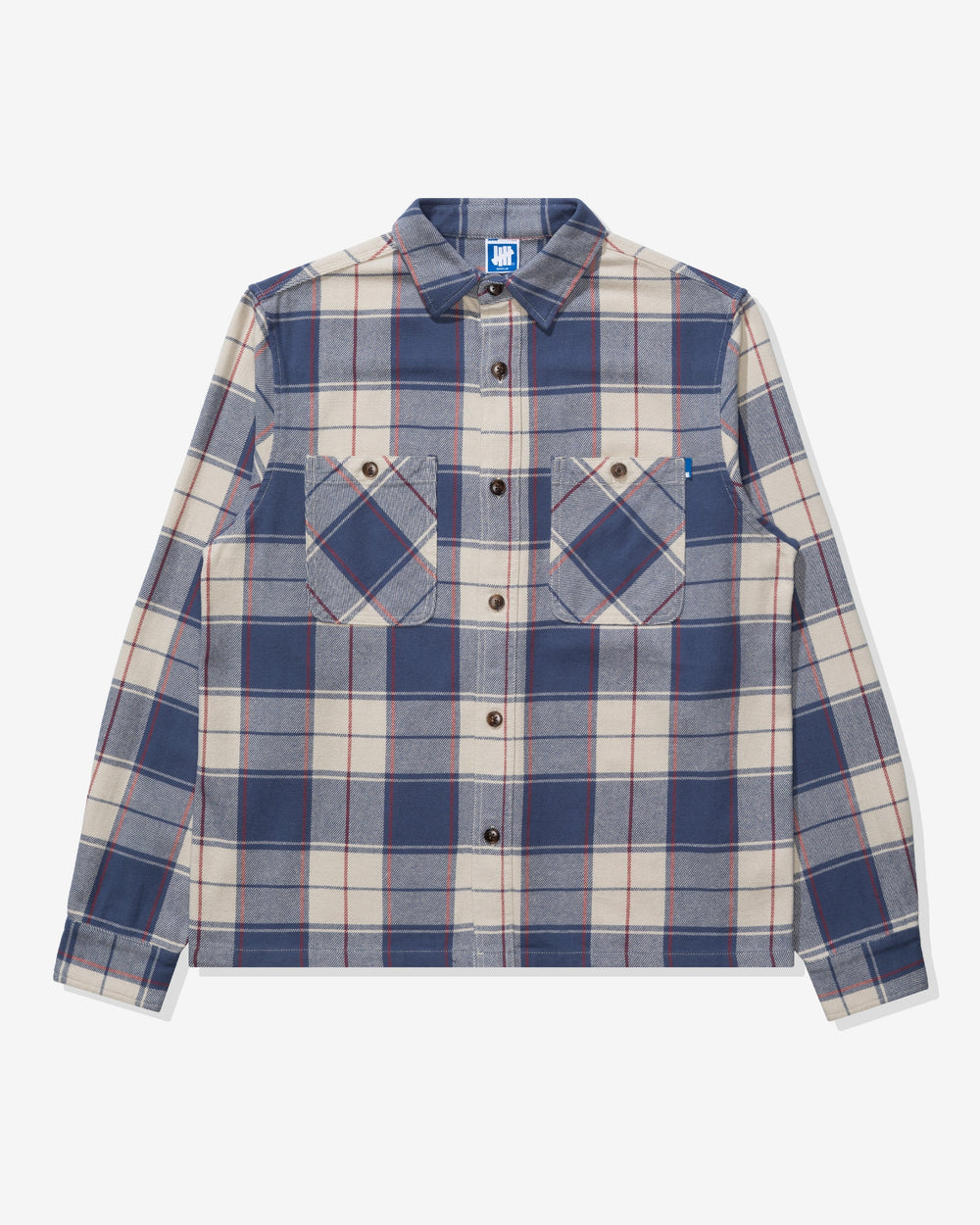 UNDEFEATED PLAID L/S WORKSHIRT