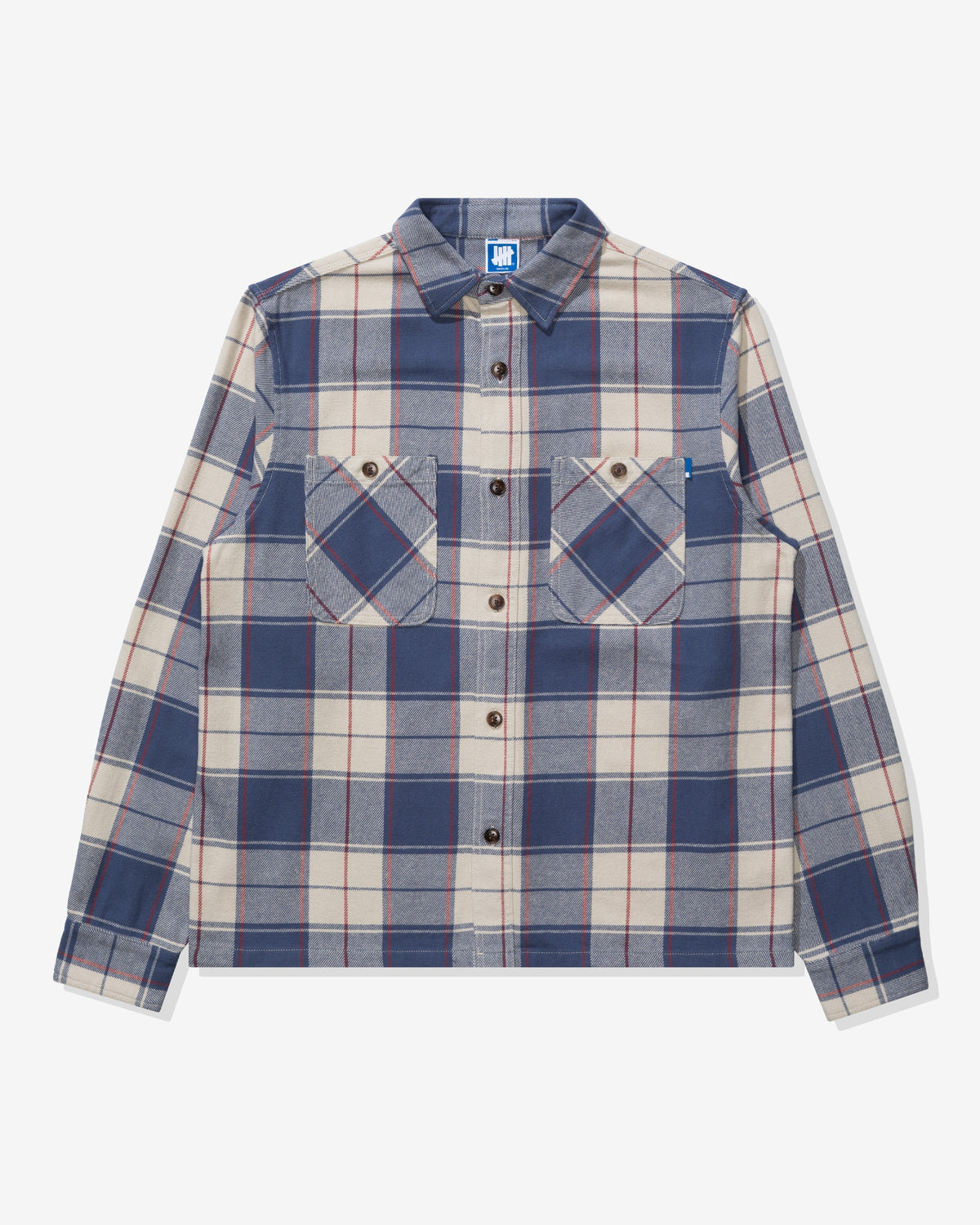UNDEFEATED PLAID L/S WORKSHIRT