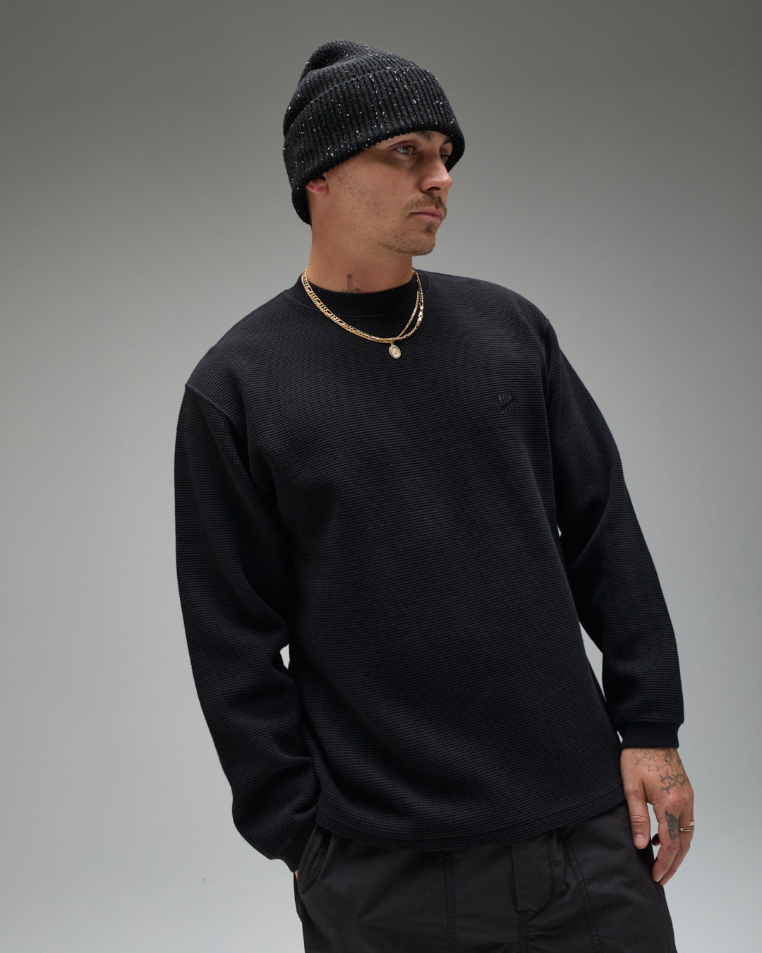 UNDEFEATED L/S WAFFLE THERMAL