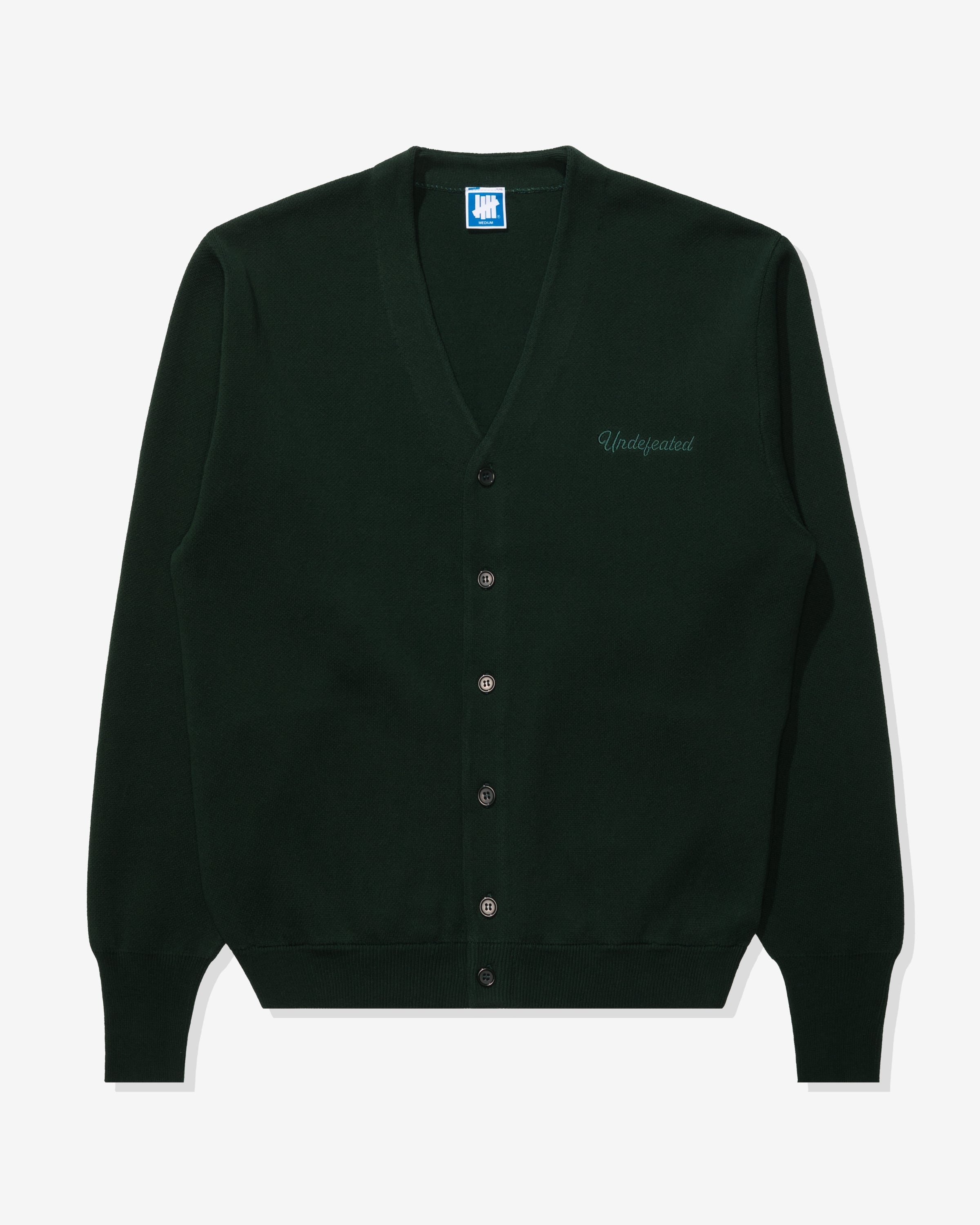 UNDEFEATED SCRIPT CARDIGAN