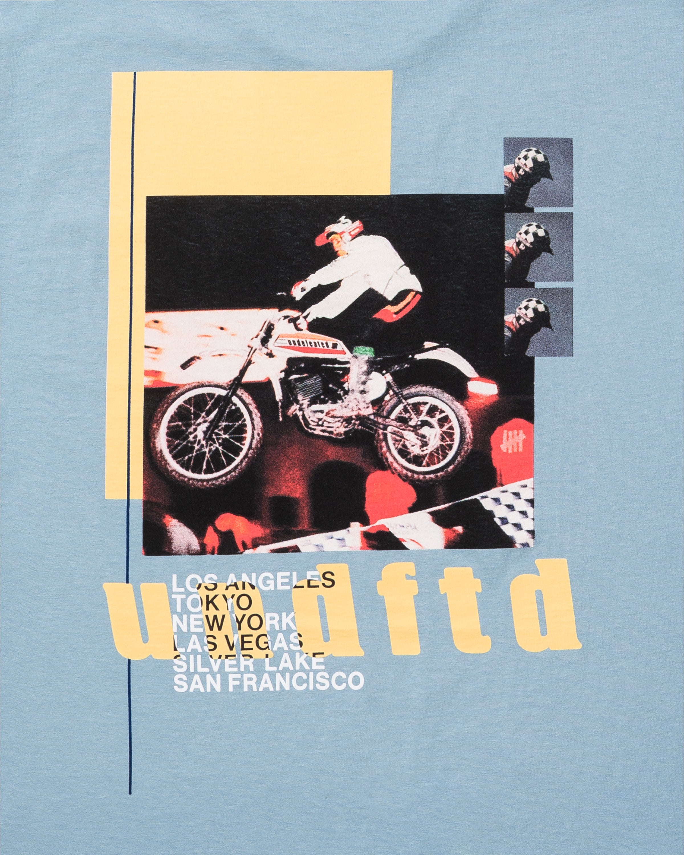 UNDEFEATED MOTO S/S TEE