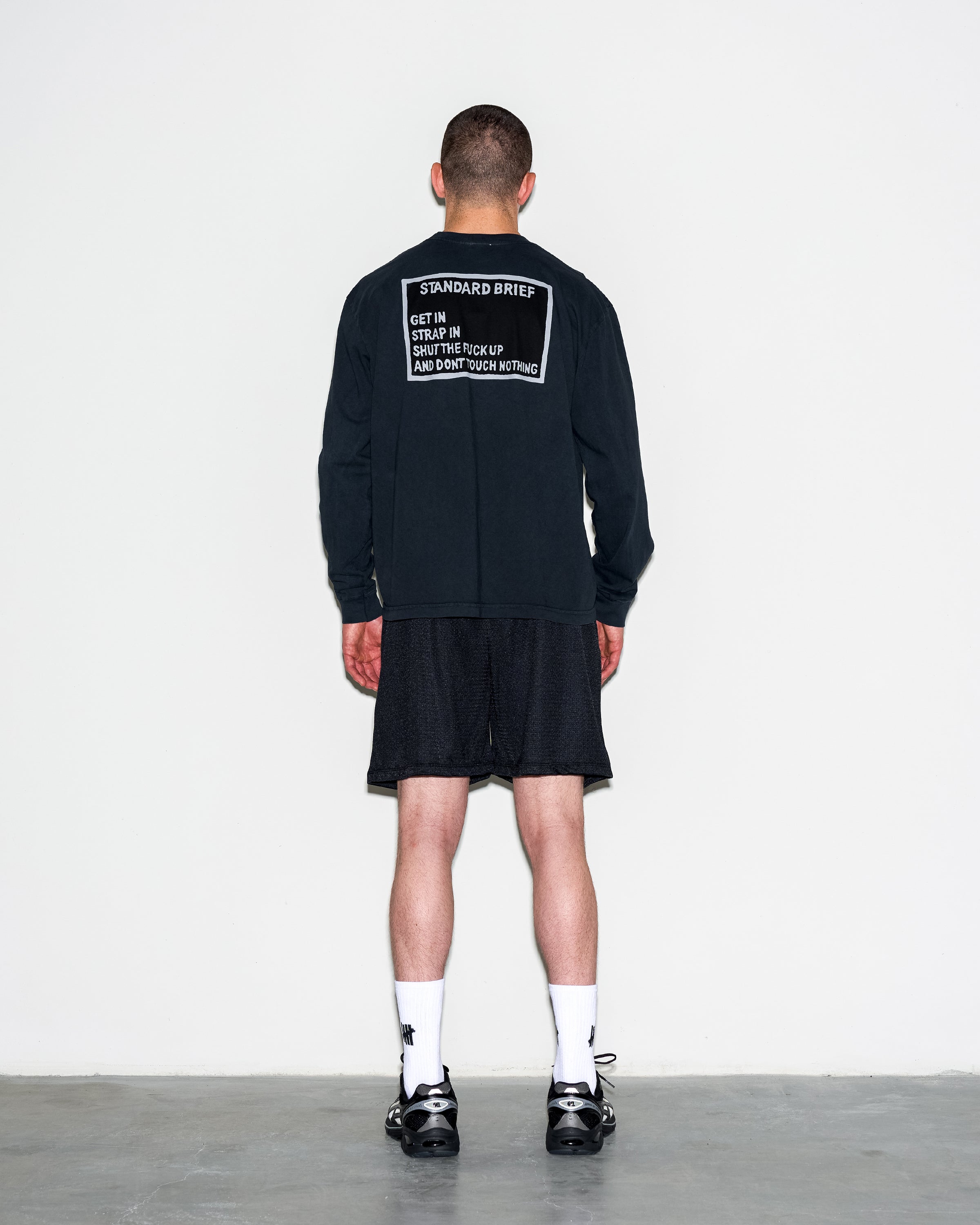 UACTP X GARDAR EIDE EINARSSON STENCIL MESH SHORT