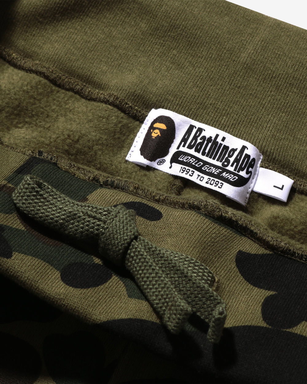 BAPE 1ST CAMO SWEAT SHORTS