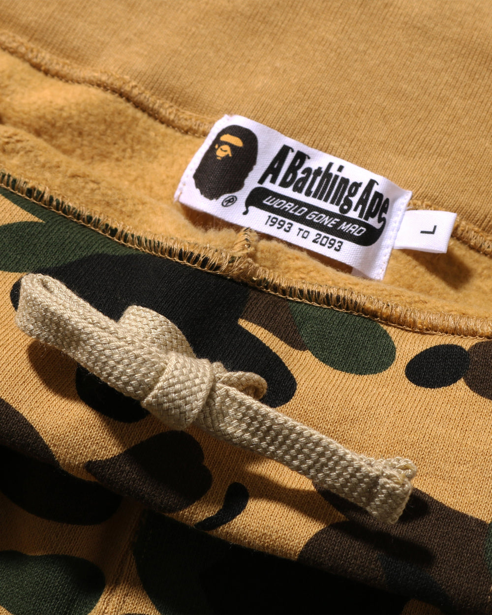BAPE 1ST CAMO SWEAT SHORTS