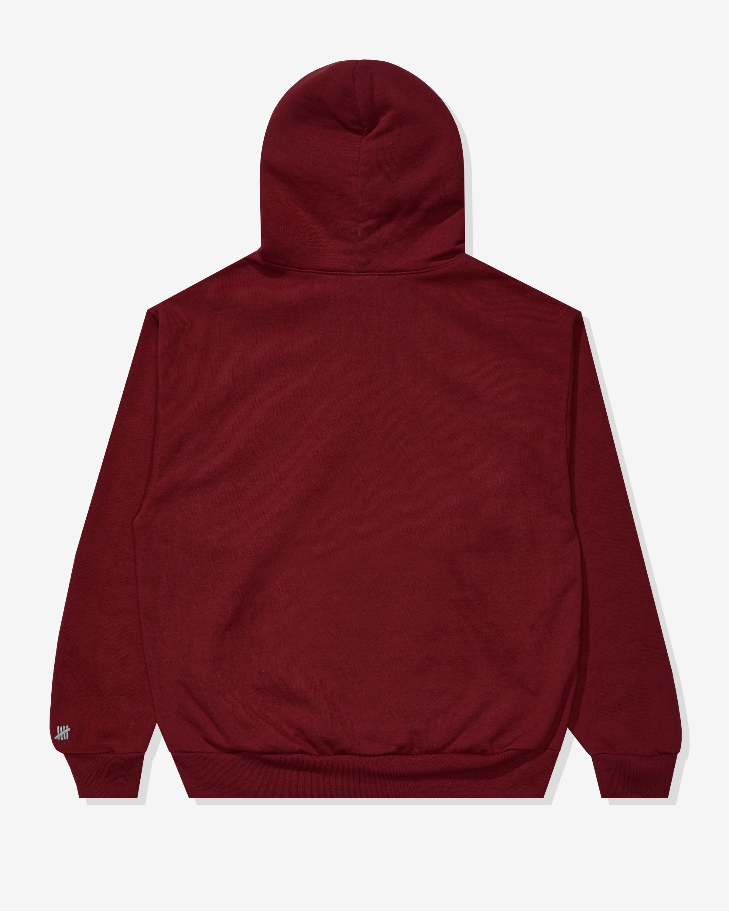 UACTP STENCIL GYM PULLOVER HOOD - BURGUNDY