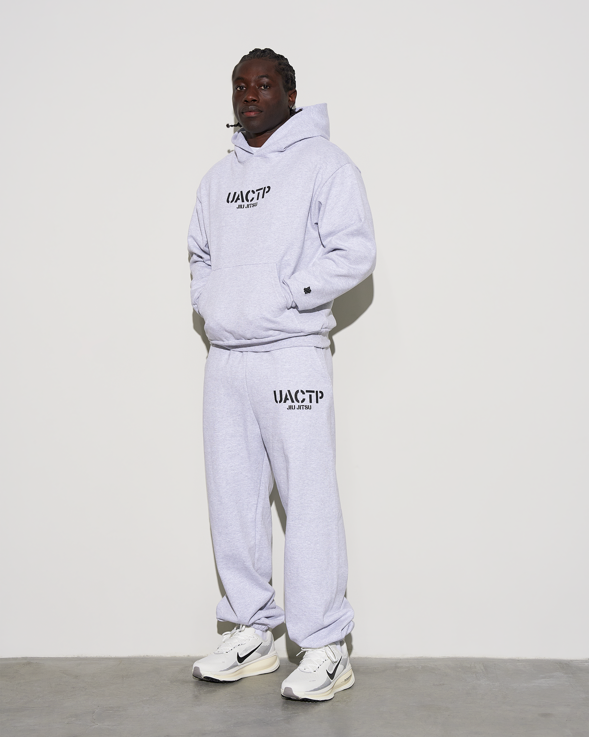 UACTP STENCIL JIU JITSU PULLOVER HOOD