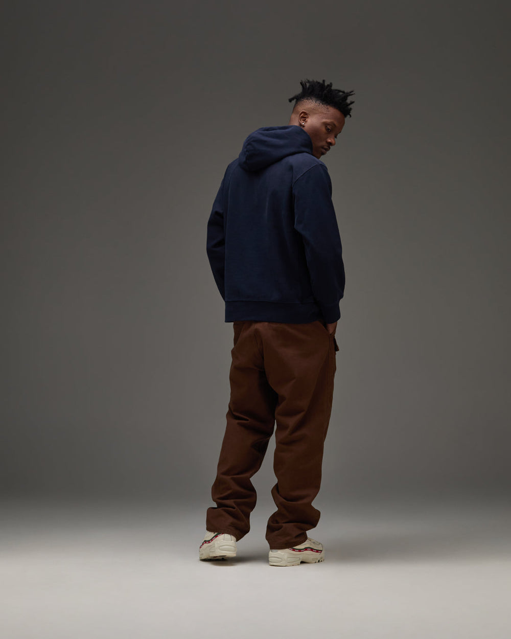 UNDEFEATED QUARTER ZIP PULLOVER HOOD