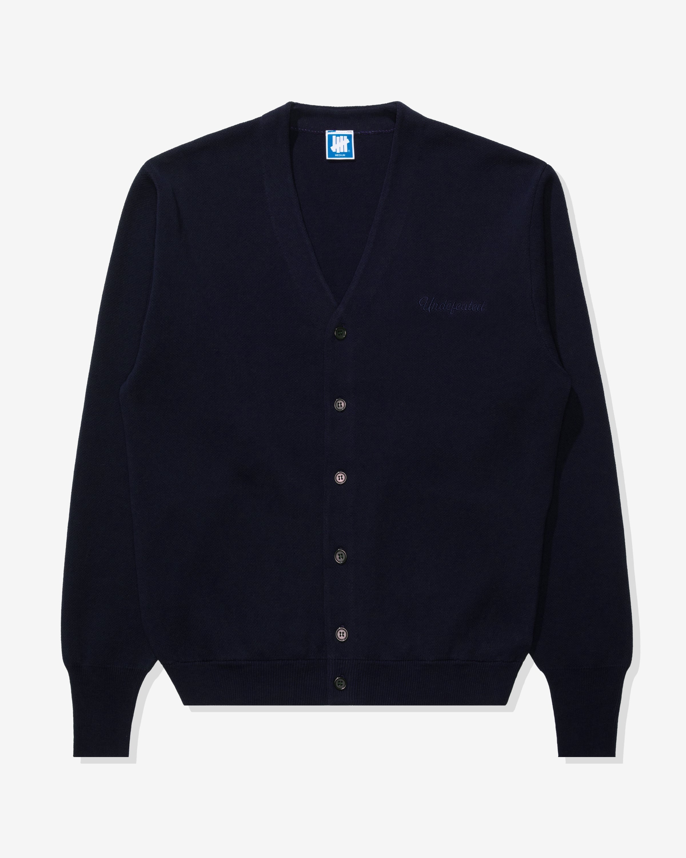UNDEFEATED SCRIPT CARDIGAN