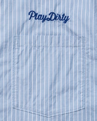 UNDEFEATED STRIPED S/S WORKSHIRT
