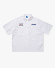 UNDEFEATED STRIPED S/S WORKSHIRT