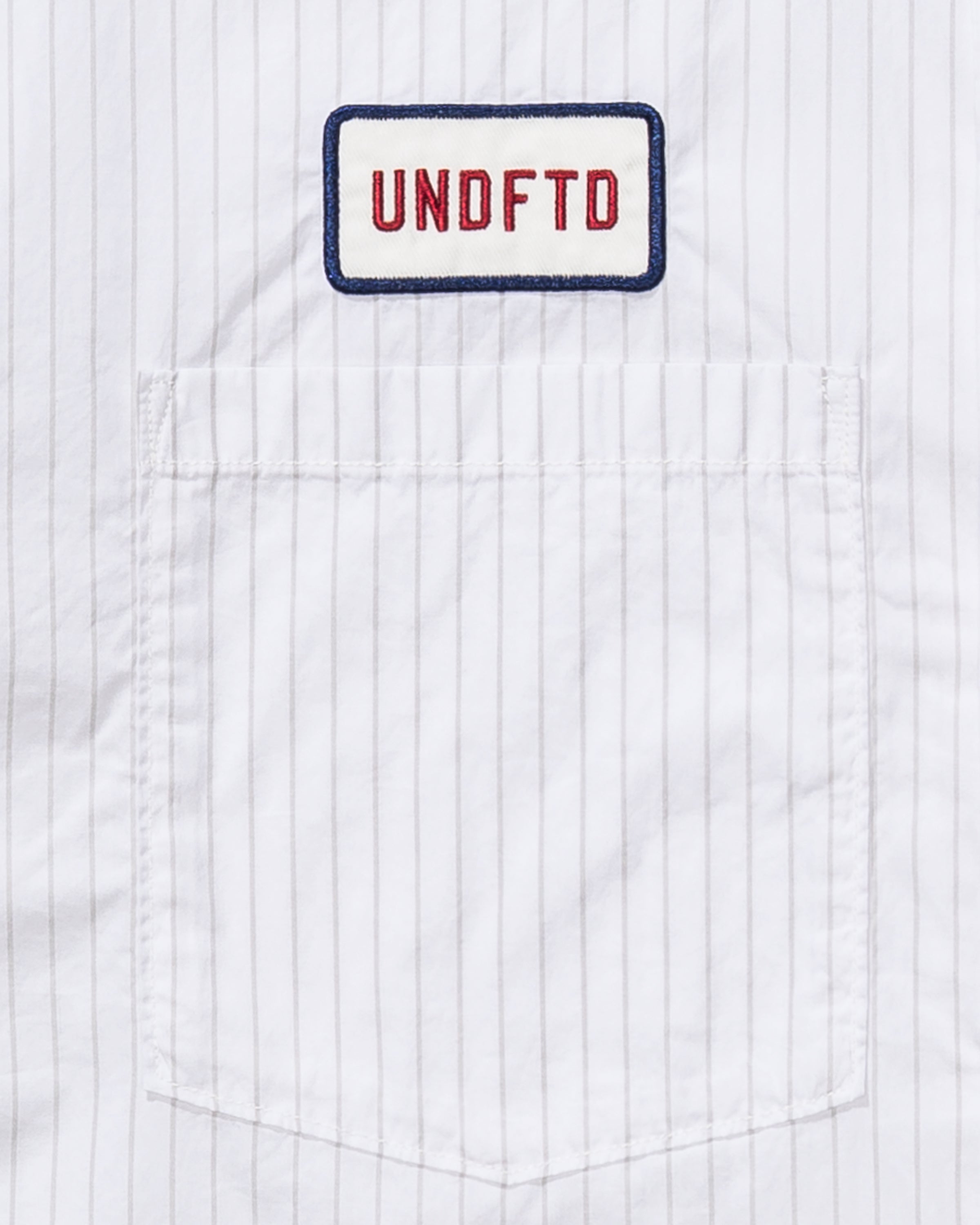 UNDEFEATED STRIPED S/S WORKSHIRT