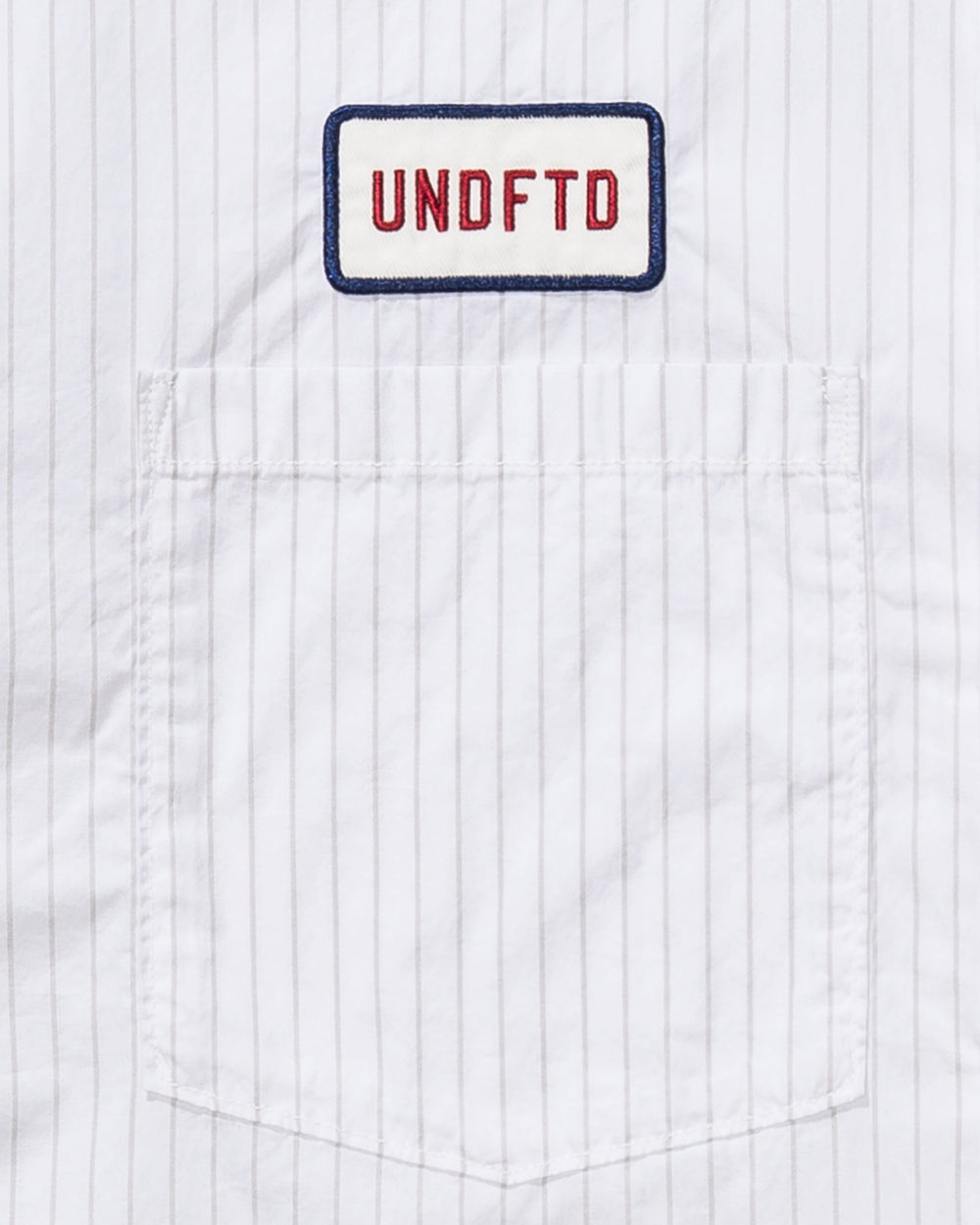 UNDEFEATED STRIPED S/S WORKSHIRT