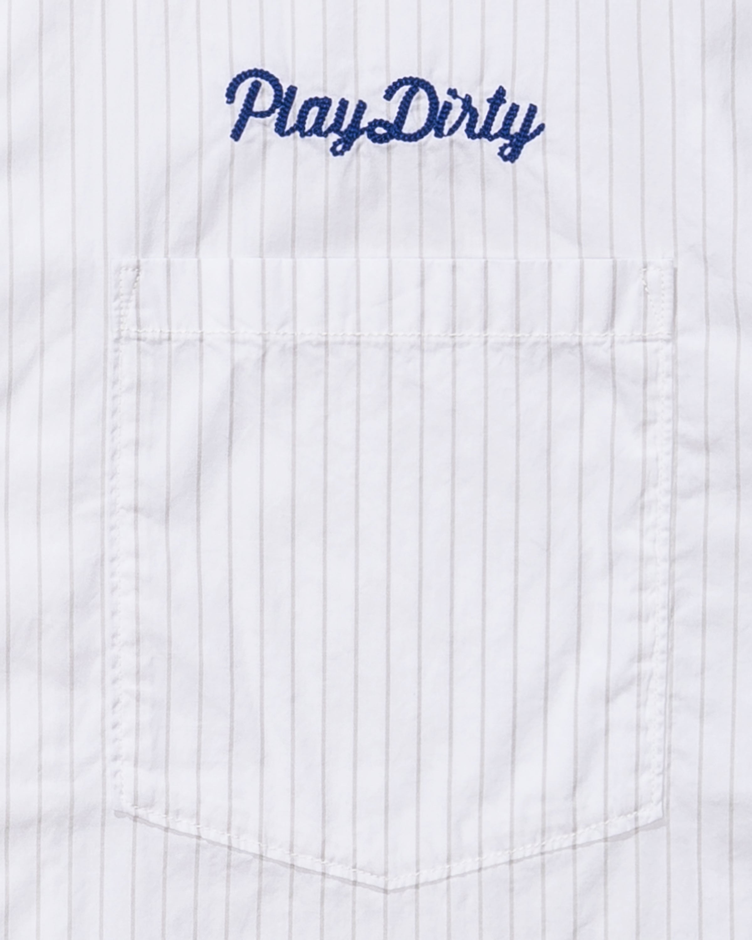 UNDEFEATED STRIPED S/S WORKSHIRT