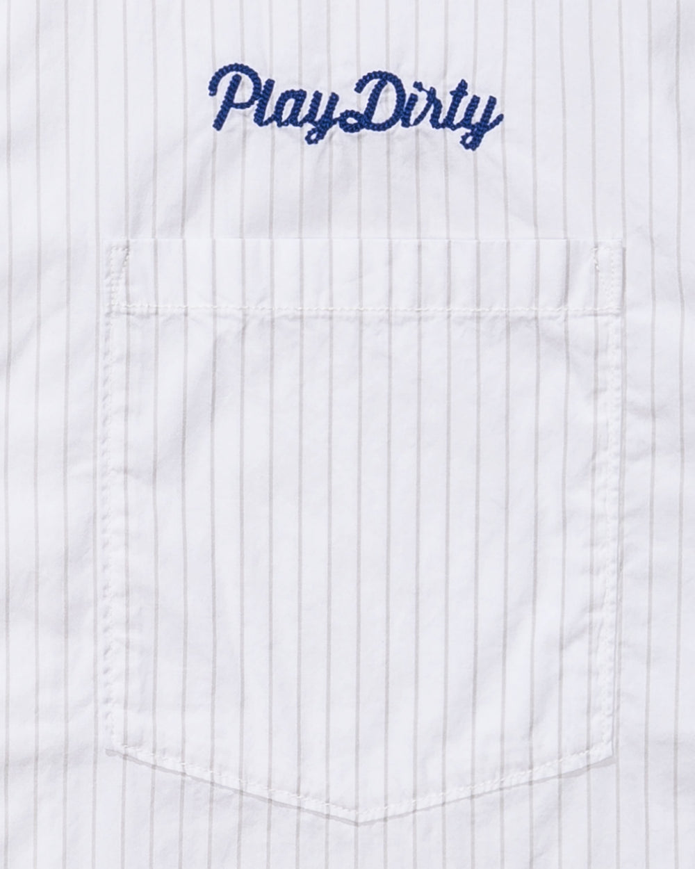 UNDEFEATED STRIPED S/S WORKSHIRT