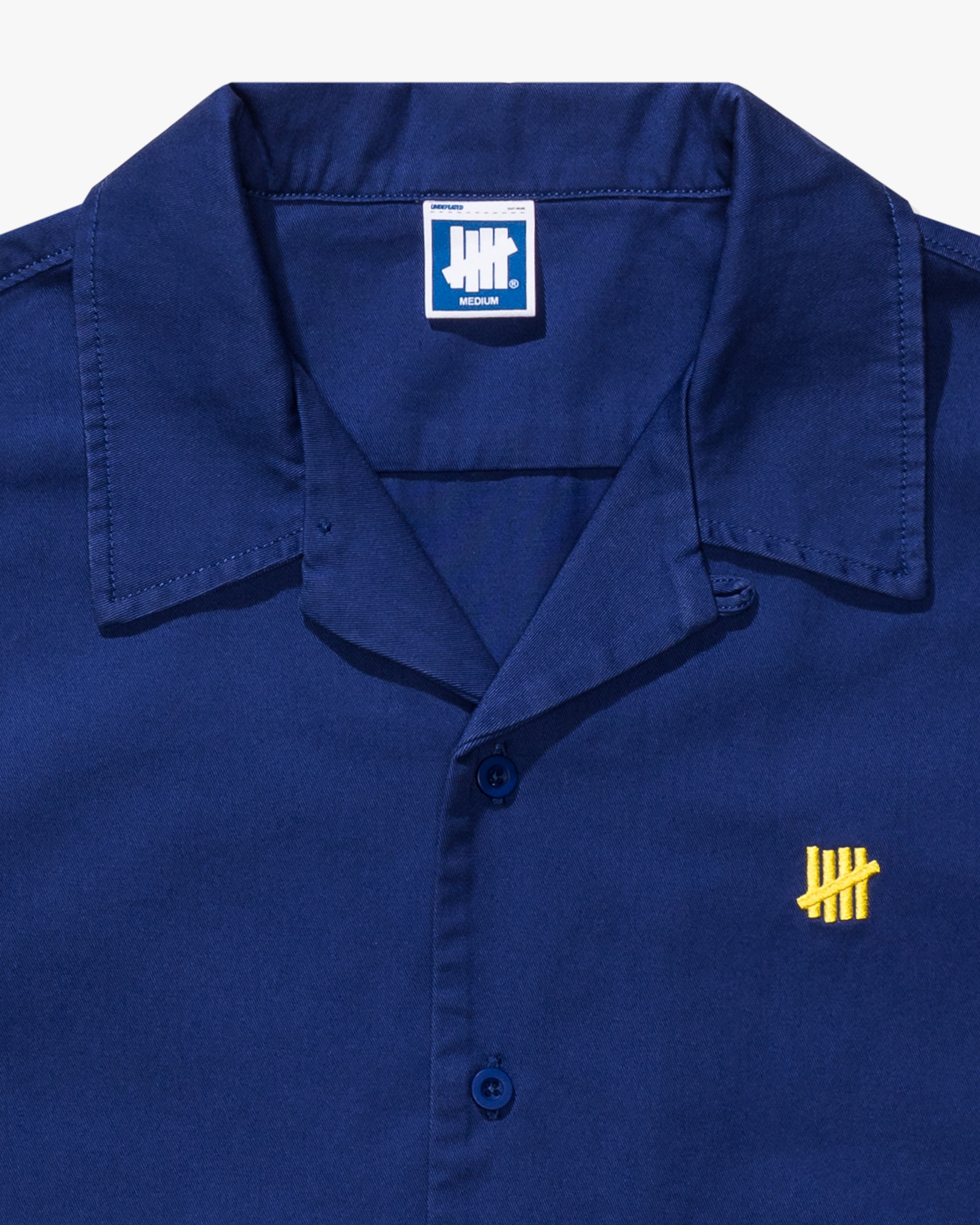 UNDEFEATED TWILL S/S BUTTON DOWN
