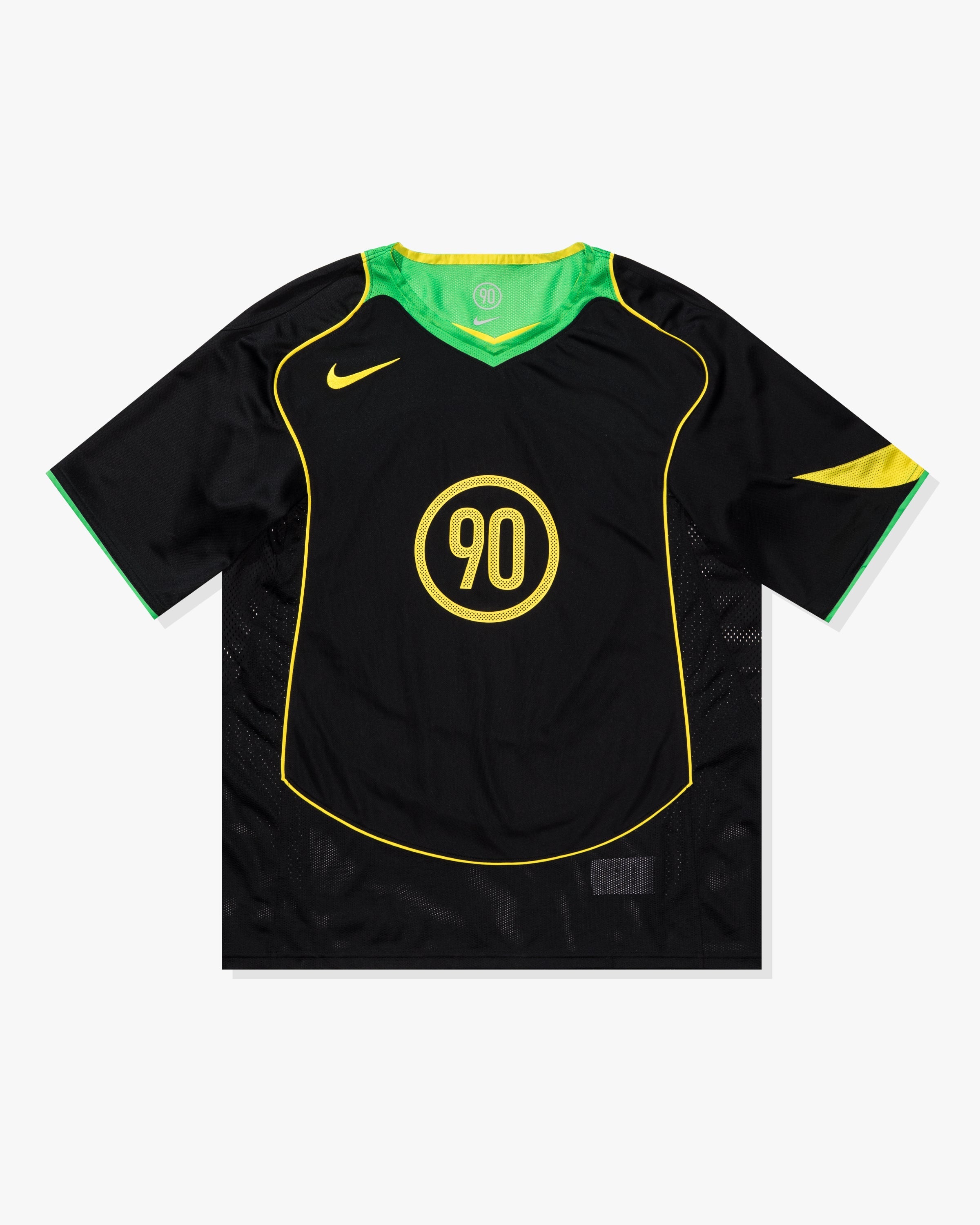 NIKE TOTAL 90 MEN'S DRI-FIT SOCCER JERSEY - BLACK