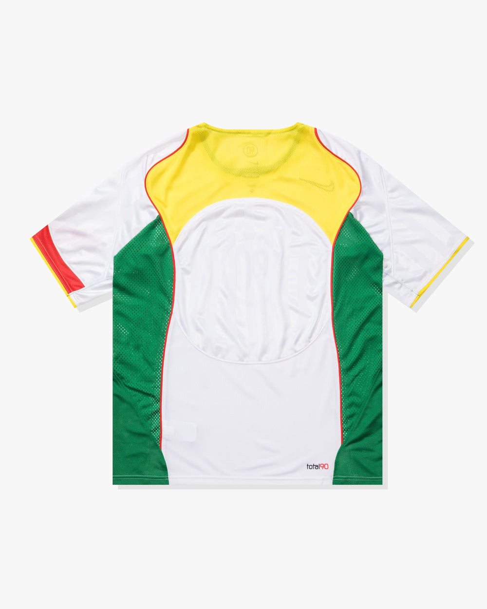 NIKE TOTAL 90 MEN'S DRI-FIT SOCCER JERSEY - WHITE/ OPTICYELLOW