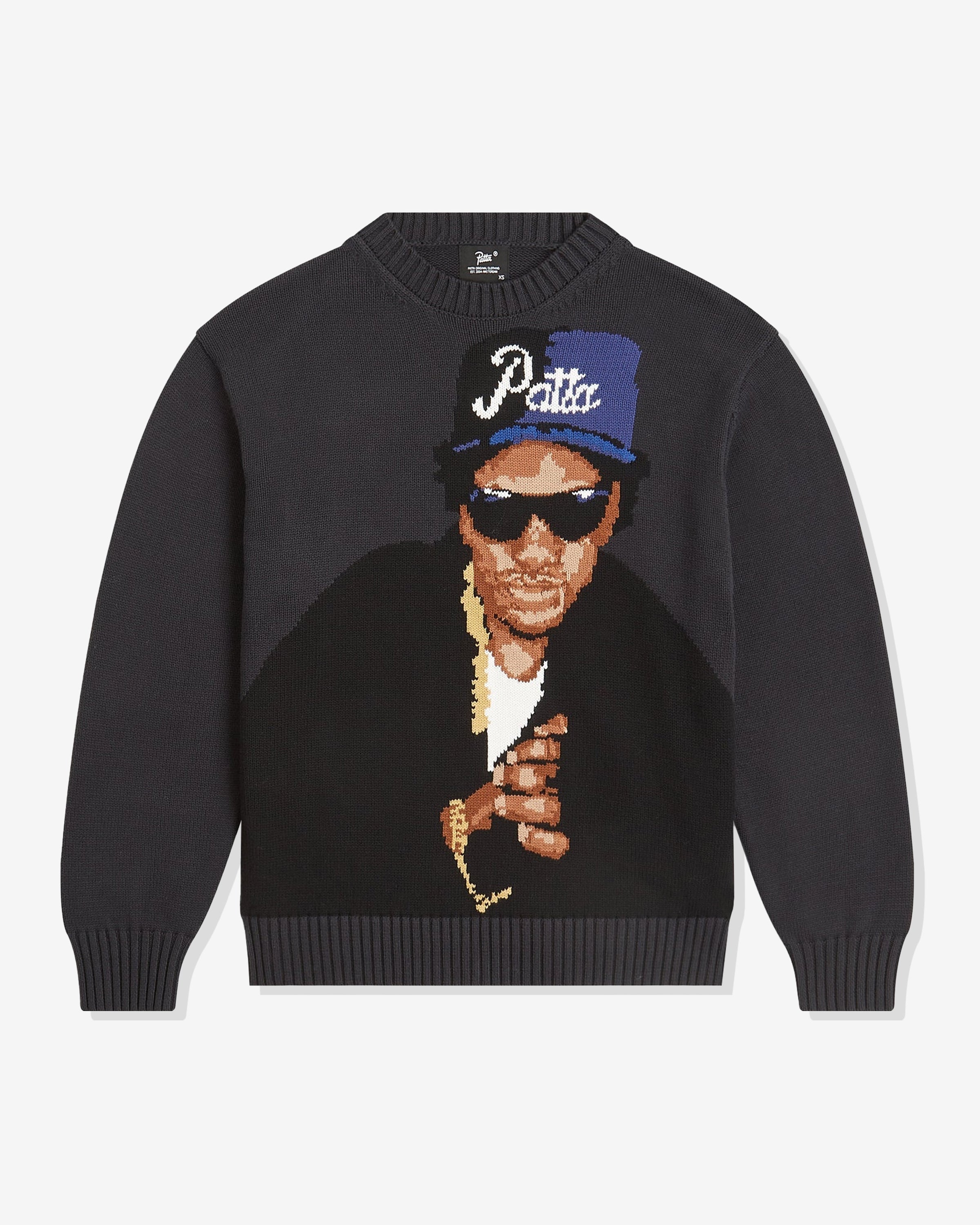 PATTA OLD SCHOOL KNITTED SWEATER - MOONLESSNIGHT