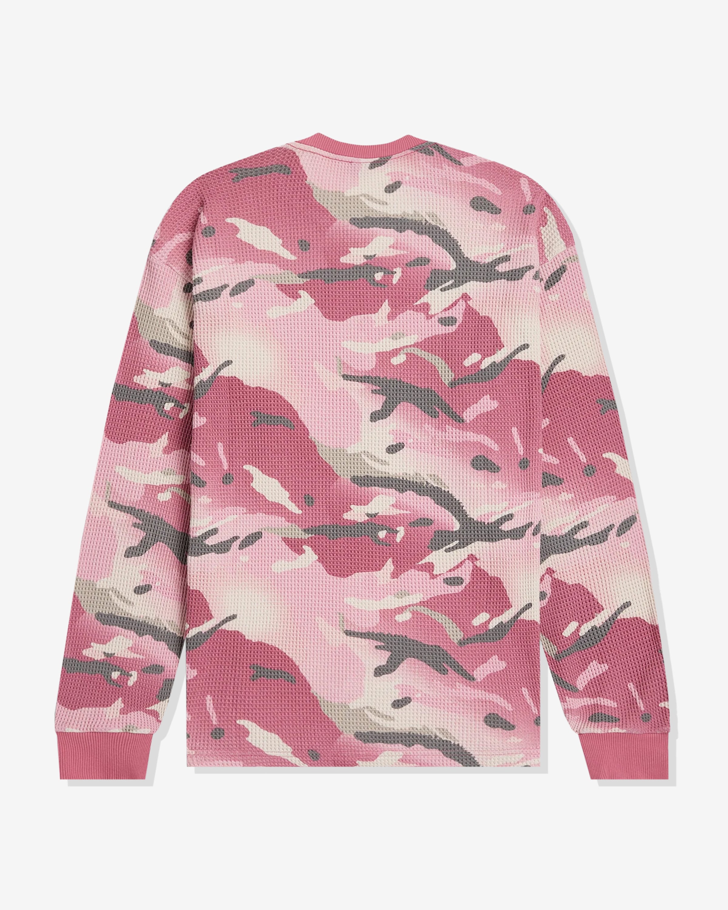 PATTA CAMO WAFFLE LS TEE - CACTUSFLOWER