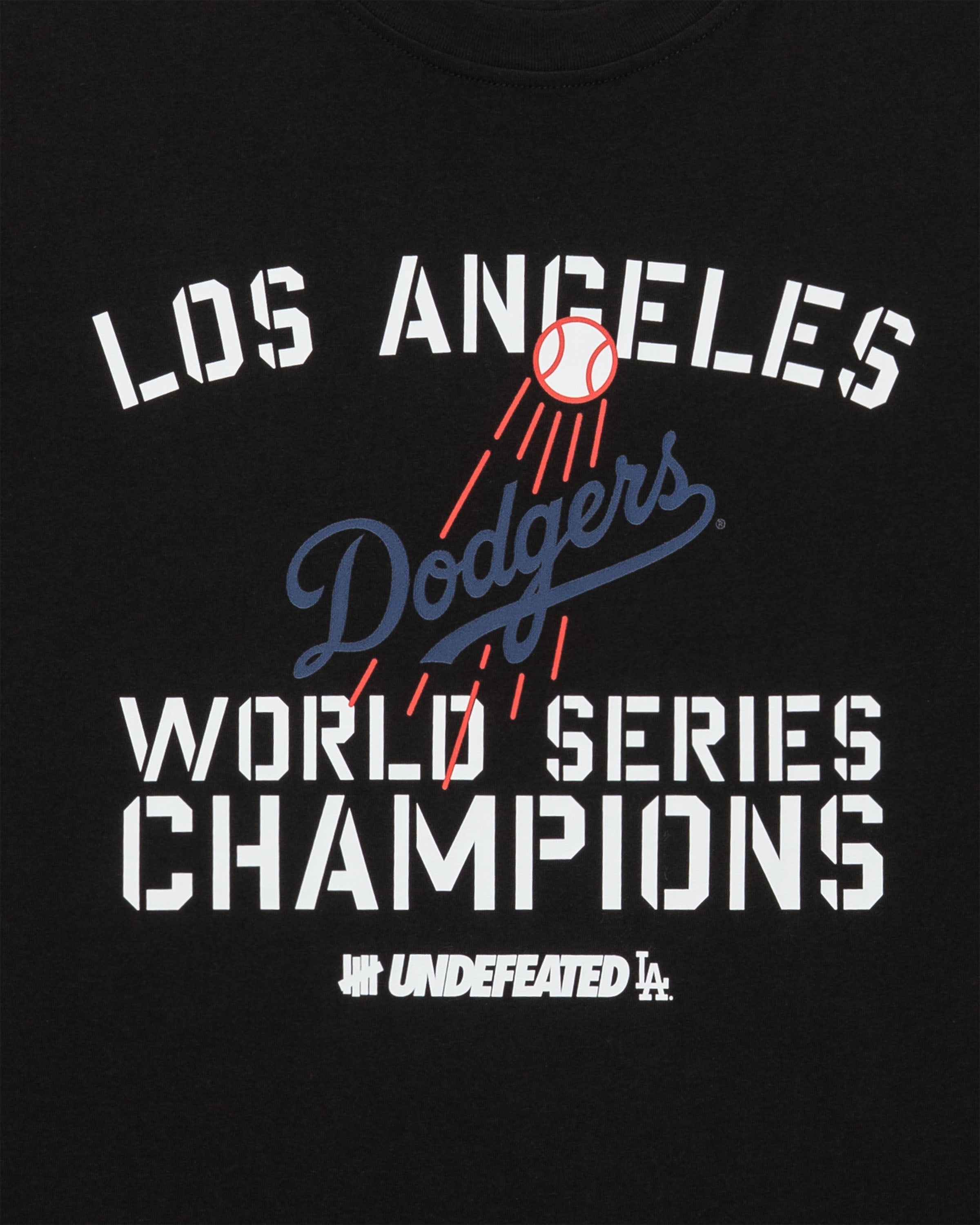 UNDEFEATED X NE X DODGERS STENCIL S/S TEE