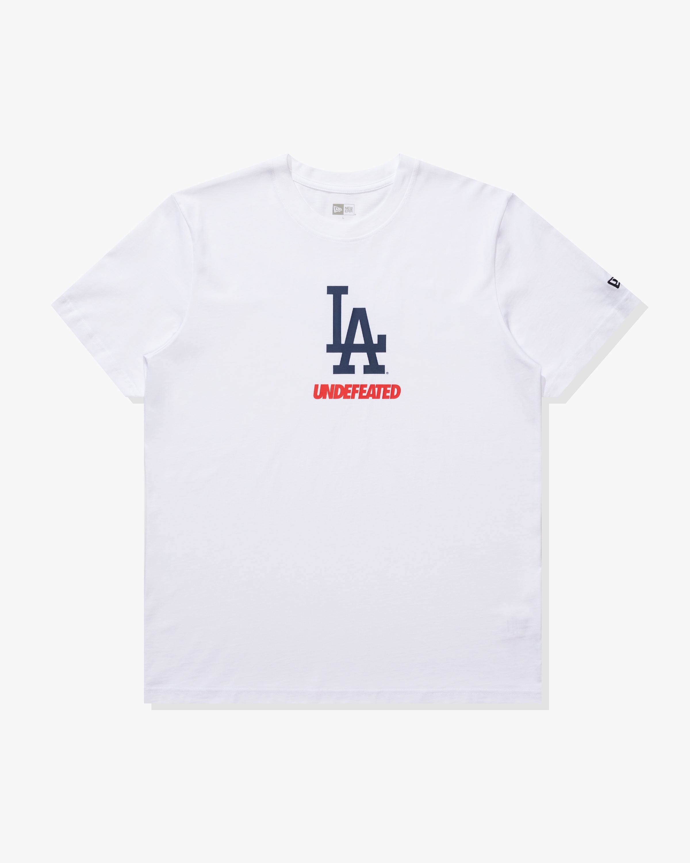 UNDEFEATED X NE X DODGERS STACKED LOGO S/S TEE