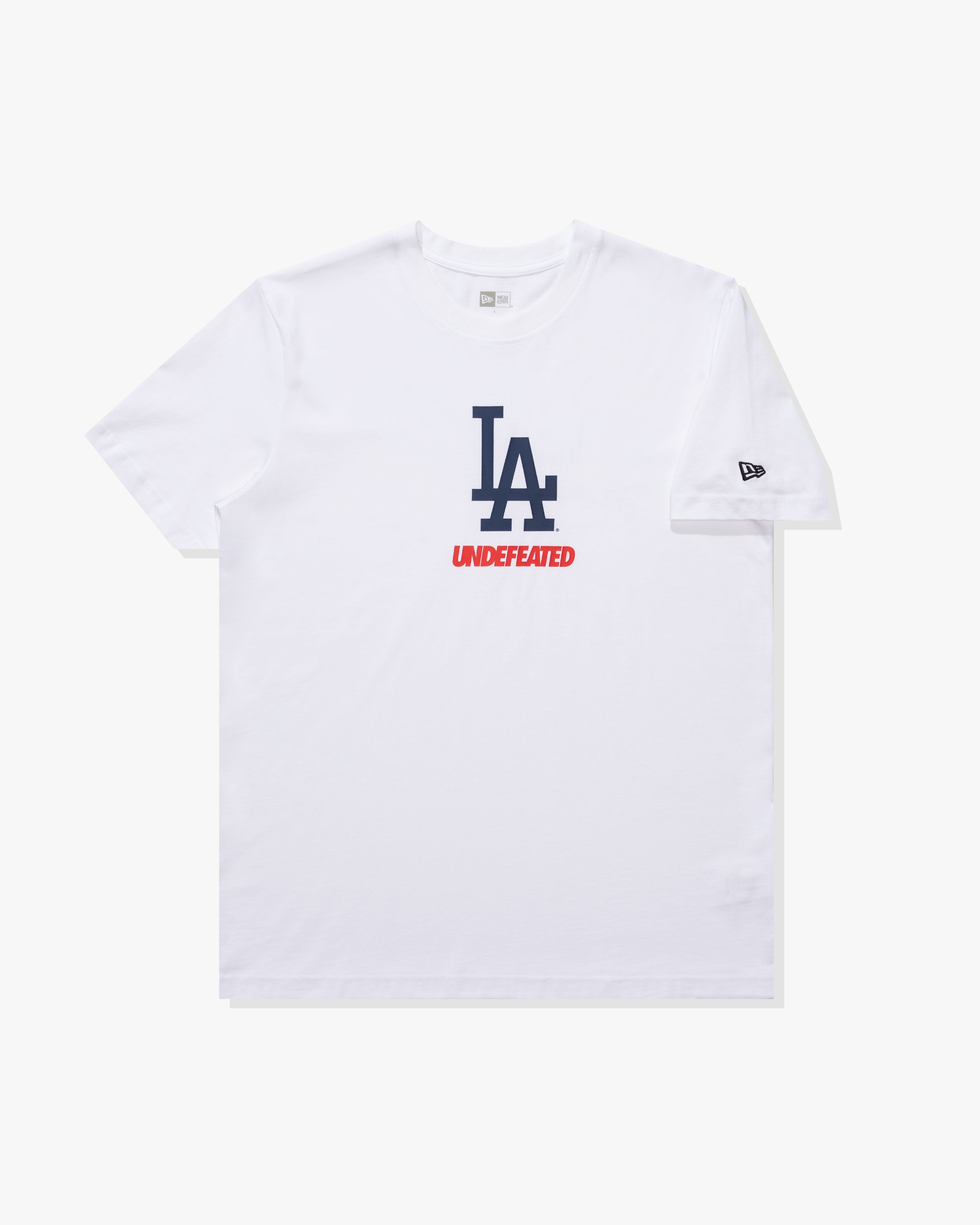 UNDEFEATED X NE X DODGERS STACKED LOGO S/S TEE
