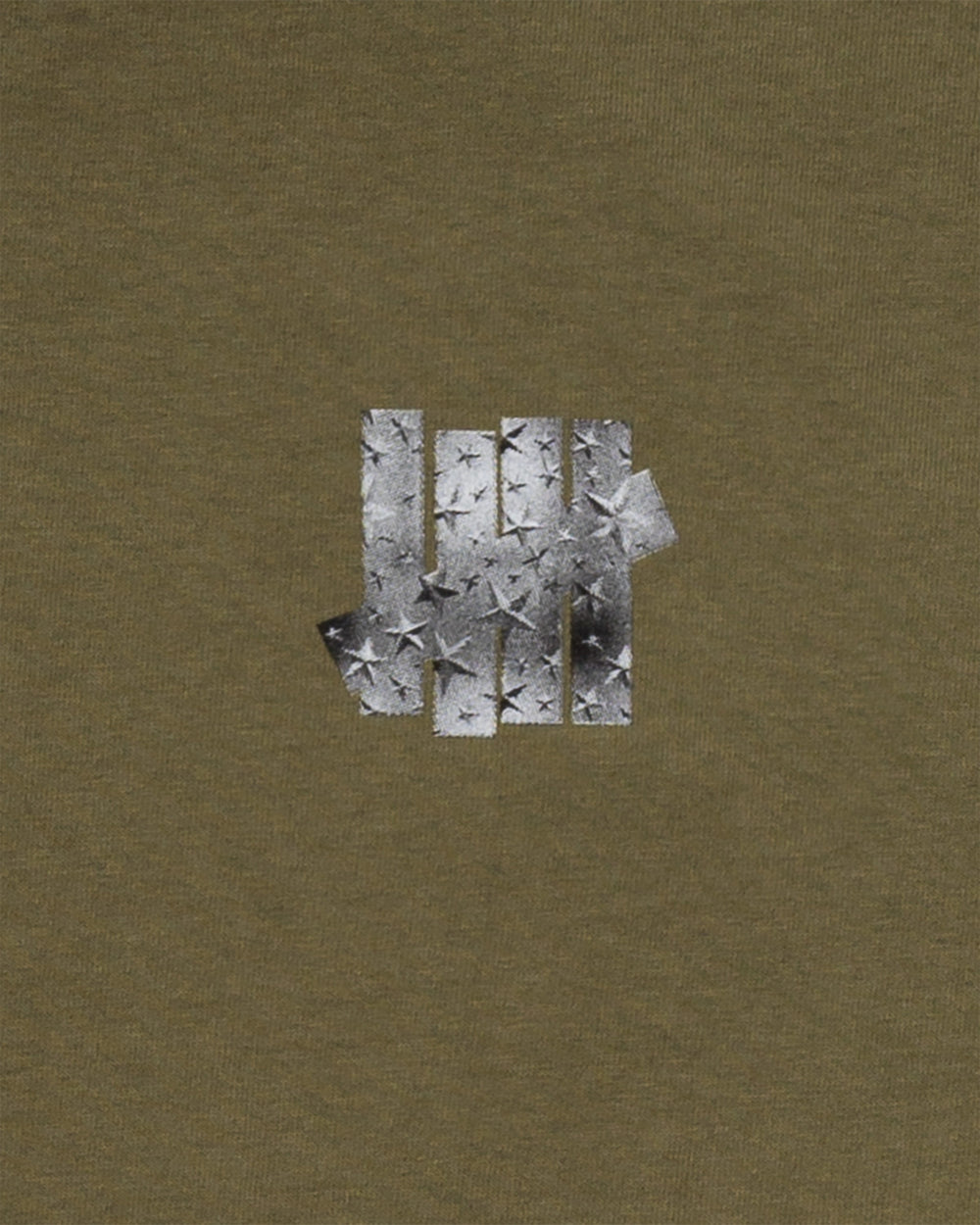 UNDEFEATED FOIL PHOTO ICON S/S TEE - OLIVE